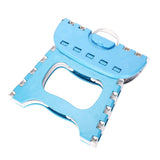 Nacaitang Folding Step Stool Lightweight Strong Sturdy Enough to Support Adults and Safe Enough for Kids (Sky Blue)