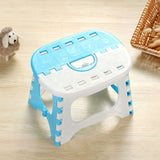 Nacaitang Folding Step Stool Lightweight Strong Sturdy Enough to Support Adults and Safe Enough for Kids (Sky Blue)