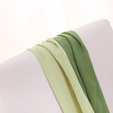 10 Pcs Satin Chair Sashes Satin Chair Sashes Chair Decorative for Wedding Reception Party Hotel Home Kitchen Decoration