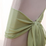 10 Pcs Satin Chair Sashes Satin Chair Sashes Chair Decorative for Wedding Reception Party Hotel Home Kitchen Decoration