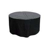 Table Covers Waterproof Round,Patio Furniture Cover Round Table Durable, Outdoor Lawn Patio Table Cover for All Weather