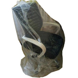 Plastic Recliner Furniture Cover – Clear Moving Bag for Couch, Heavy Duty Waterproof Cover Pets | Plastic Chair Cover