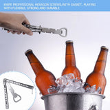 Butterfly Knife Style Bottle Opener Multitool Beer Opener Metal Bar Supplies, Beautiful Bottle Opener,Bottle Opener