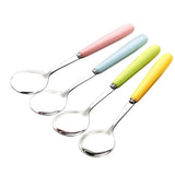 Tablespoons Children's Adult Soup Spoon Four-piece Rice Spoon Household Long-handled Oatmeal Breakfast Spoon Coffee