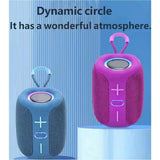 Wireless Speaker, Light Up, Loud Stereo Sound, Waterproof & Dustproof Portable