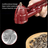 Multifunction Nutcracker with Non Slip Handle, Contains Walnut Needles, Heavy Duty Pecan Walnut Plier and Chestnut Opener Tool for Walnuts, Chestnuts, Hazelnuts