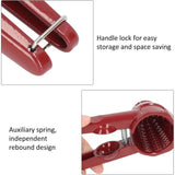 Multifunction Nutcracker with Non Slip Handle, Contains Walnut Needles, Heavy Duty Pecan Walnut Plier and Chestnut Opener Tool for Walnuts, Chestnuts, Hazelnuts