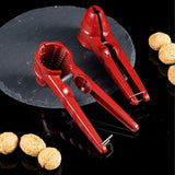 Multifunction Nutcracker with Non Slip Handle, Walnut Cracker with Walnut Needles Included, Multifunctional Handheld Cracker for Walnut and Hazelnut