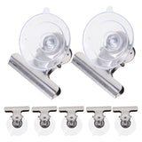 Heavy Duty Suction Cup Clip for Window Signs, 8 Pack