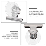 Heavy Duty Suction Cup Clip for Window Signs, 8 Pack