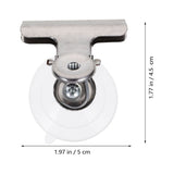 Heavy Duty Suction Cup Clip for Window Signs, 8 Pack