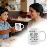 Mothers Day Gift, Gift for Mom from Daughter Son, Ceramic Coffee Mug, Mother's Day Coffee Mug Mom Ever Ceramic Cup