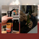 One Button Automatic Bottle Opener with Press Down Mechanism, Labor Saving Beer Bottle Opener for Seniors, Portable Bar Tool for Home Kitchen and Parties