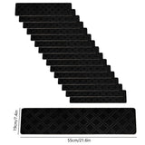 Non Slip Stair Treads 15 Pack Self Adhesive Carpet Mats for Wooden Steps Pet Safe Washable Indoor Staircase Safety Grip Home Decor