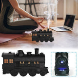 Train Aroma Diffusers,300ML Train Air Humidifier for Indoor,Air Spray with Cool Mist,Large Capacity Water Tank,Intelligent Power Off,Easys to Use,Suitable for Bedroom,Offices,Living Room