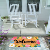 Moisture Absorbent Mat Non Slip Door Mat Indoor Outdoor Use Heavy Duty Floor Mat Easy Clean Entryway Rug For House Front Porch Kitchen Patio