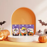 3 Pcs Halloween Goodie Candy Bags Large Treats Bags with Handle Kids Halloween Candy Bags Plastic Gift Bag Party Favors Supplies for Halloween Party Favor