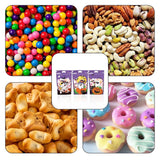 3 Pcs Halloween Goodie Candy Bags Large Treats Bags with Handle Kids Halloween Candy Bags Plastic Gift Bag Party Favors Supplies for Halloween Party Favor