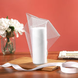 White Wedding Tulle Roll for Car Decoration and DIY Projects