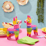 Mini Cactus Pinatas for Birthday Party, Yellow, 6-Pack.