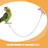 Bird Leash with Anklet and Foot Chain, Anti-Biting Parrot for Outdoor Training, Walking, and Safe Bird Handling