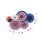 Star Paper String Banners - and Party Decorations for Birthday, Wedding, and Celebration