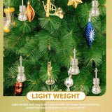 Musical Instrument Christmas Tree Ornament Plastic 15Pcs 5.9x2in