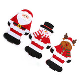 Christmas Tableware Bags Festive Theme Pattern Perfect for Decoration 6Pcs