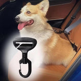 Dog Car Seat Belt Buckle, Safety Belt Hook for Dog Car Accessory Pet Protection, Rotatable Dog Seatbelt Clip Pet Safety Carabiner