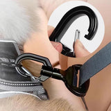 Dog Car Seat Belt Buckle, Safety Belt Hook for Dog Car Accessory Pet Protection, Rotatable Dog Seatbelt Clip Pet Safety Carabiner