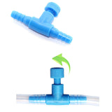 T Shaped Control Valve 10PCS Aquarium 2 Way Air Line Regulator Connector for Aquarium Airline Regulator Pump Air Line