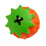 Dog Puzzle Toys, Rubber Dog Chew Toys,Treat Food Dispensing Dog Toys for Teeth Cleaning, Dog Ball Toy, Interactive Dog