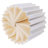 White Decorative Pedestal Stand for Photography and Event Displays, Paper Material, 1 Piece