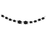 Graduation Party Decor Doctoral Hat Photo Banners Black