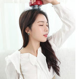 Electric Head Massager A Hand-held Portable Head Massager for Hair Care and Head Relaxation Provides a Pressure Relief Massager