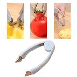 Strawberry Huller Stem Remover, Multifunctional Pineapple Eye Remover, Pineapple Corer and Slicer Pineapple Cutter