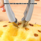 Strawberry Huller Stem Remover, Multifunctional Pineapple Eye Remover, Pineapple Corer and Slicer Pineapple Cutter