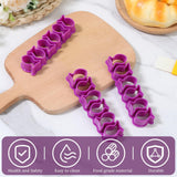 3Pcs Goldfish Cookie Cutter Fish Shaped Cracker Cutter Mini Plastic Goldfish Cookie Mold for Fondant Reusable Fish Cookie