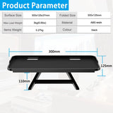 TV Top Screen Shelf Adjustable Computer Monitor Shelf Storage Bracket Mount Hold Cable Media Box, Game Console,WiFi Router, Plants