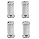 Set of 4 Adjustable Furniture Legs, 50x100mm Stainless Steel Made, Cabinet Coffee Table TV Stand Legs, Furniture Sofa Support Foot