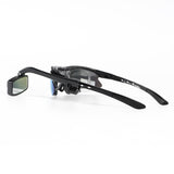 Adjustable Rear View Eyeglass Mount for Enhanced Cycling Experience Glasses ViewBicycle riding rearview mirror