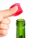 2 PackSilicone Wine Stoppers – Replace a cork – Airtight seal on Wine Bottles – Reusable Beer Bottle Cover