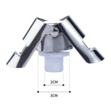 Champagne Stopper, Stainless Steel Bottle Plug Sealer for Sparkling Wine, Superior Leak-Proof Bubble Retaining Saver 2pes