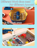 Vegetable and Fruit Cleaner Machine, Water-Proof Fruit Cleaning Device with ion Purification Working time, for Cleaning Fruit
