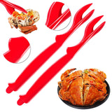 6Pcs Crab Legs - Picks Tools Set for Lobster, Crab, Crawfish, Shrimp, Easy Opener Shellfish picks knife, Seafood Tools