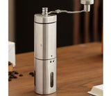 Manual Coffee Stainless Steel Coffee With Foldable Handle, Triangle Kitchen Hand Coffee Bean for Home and Kitchen