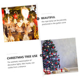 48 PCS Mini Plastic Gutter Hanging Hooks Outdoor Christmas Lights Hooks Clips  Clip Hooks for Wedding Decoration