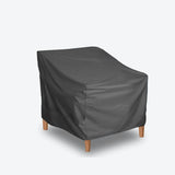 Waterproof Furniture Covers Heavy Duty, Outdoor Chair Covers  Pack Durable - Fits up to Inches (Black)