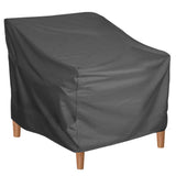 Waterproof Furniture Covers Heavy Duty, Outdoor Chair Covers  Pack Durable - Fits up to Inches (Black)