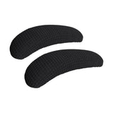 Resistant Spandex Stretch Jacquard Elastic Band Computer Office Chair Arm Pad Covers Chair Slipcover for Desk Chairs Arm Black